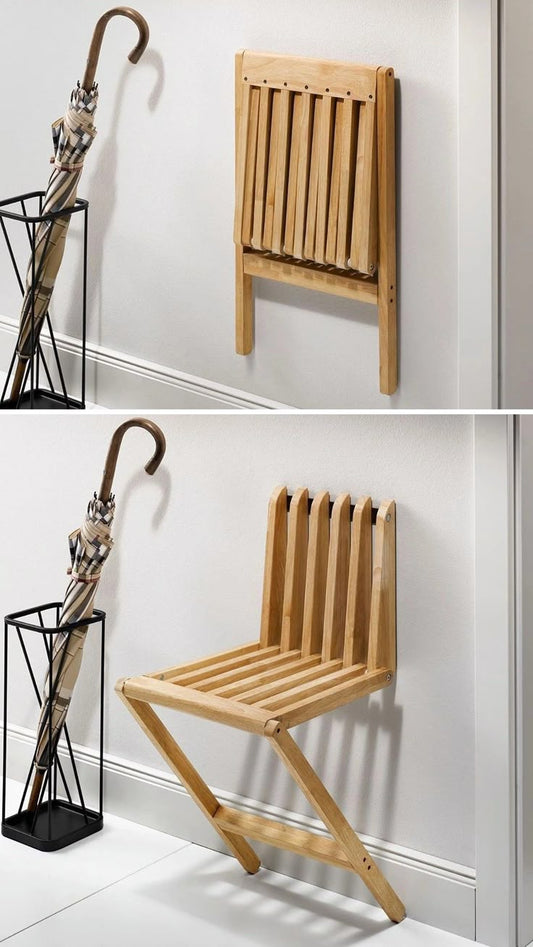 كرسي خشب عملي